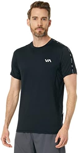 RVCA muški Sport Vent kratki rukav posada vrat T-Shirt