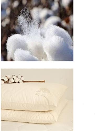 Pamučni jastuk za pamuk Dug, prirodni pamučni jastuk od pamuka, vezeni pojedinačni niski jastuk, par kućanskih