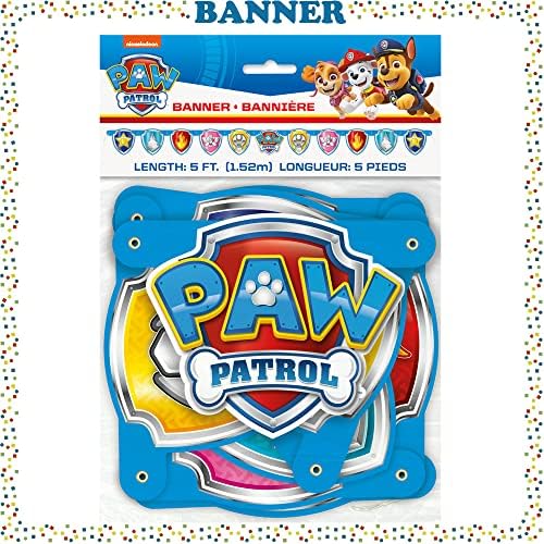 Jedinstveni Paw Patrol paket ukrasa za rođendanske zabave za 16 sa tanjirima, šoljama, salvetama, pokrivačem