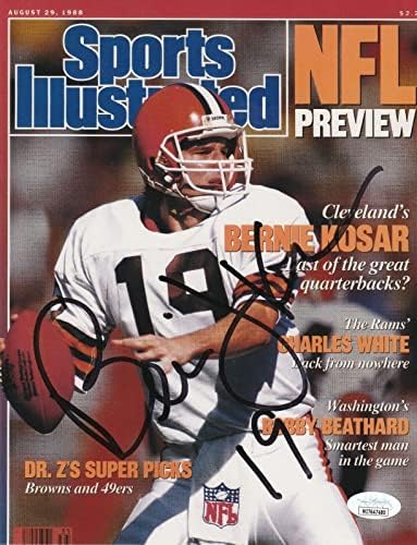 Bernie Kosar Cleveland Browns JSA Ovjerene sportove ilustrirane potpisane 8x10 - autogramene NFL fotografije