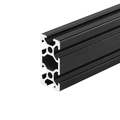 Fxixi dužina 700mm crni anodizirani 2040 t-Slot aluminijumski profili Ekstruzioni okvir za CNC