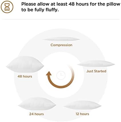 Acanva dekorativni pravokutni jastuk za bacanje jastuka hipoalergeni oblik pupčastim jastukom sham punilo,