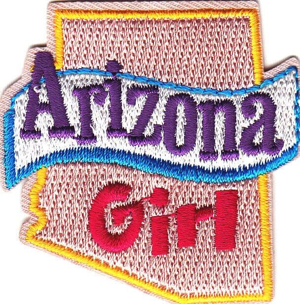 Djevojčica Arizona Gvožđe na zakrpa jugozapadno