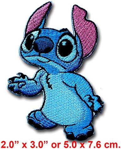 Verani Lilo i Stitch Movie Filmoon Comics Logo Patch Gvožđe na ili šivanje značke vezenje Ohana Glitch