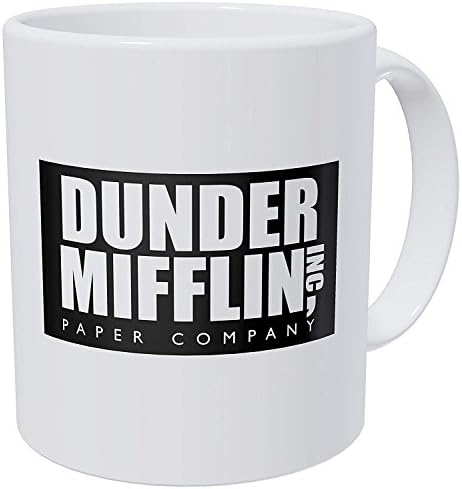 Nazvat Ću Te Dunder Mifflin Ured 11 Unci Smiješne Bijele Šalice Za Kafu