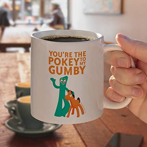 Grafika & više ti si Pokey mojoj Gumby najbolji prijatelji keramička šolja za kafu, novost poklon šolje