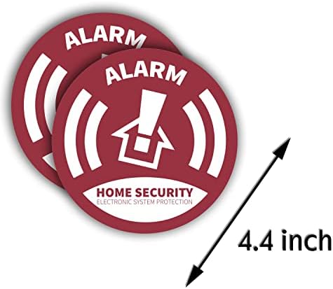 SNP kućni sigurnosni alarmni sistem znakovi naljepnica