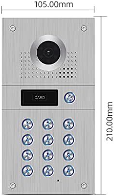 LMMDDP 960p žičani Video interfon sa kamerom i tastaturom kartica sistem kontrole pristupa snimanje detekcije