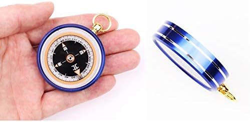 XWWDP Professional vanjski kompas, kompas od legure aluminija, mini višestruki dječji tip ključa za tipke