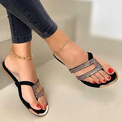 Aniwood sandale za žene Dressy, 2021 modna kristalna sandala za kristalne sandale za ljeto na plaži Party