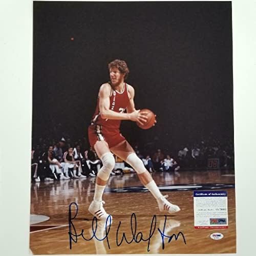 Bill Walton potpisao 16x20 fotografija Autogram Portland Trailblazers ~ PSA / DNK COA - AUTOGREM NBA Photos