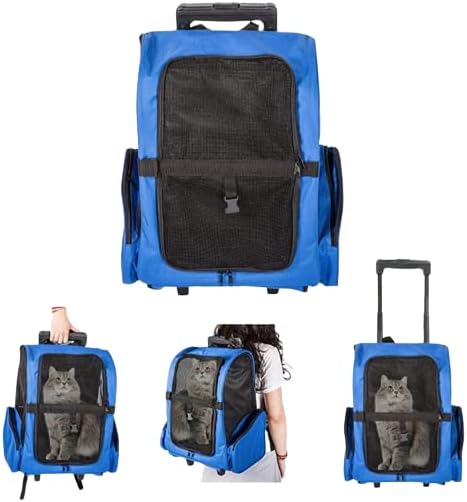 Radial pas Carrier ruksak-radijalni pseći Pribor ruksak Doggie Poop Bag-radijalni plavi putni ruksak za