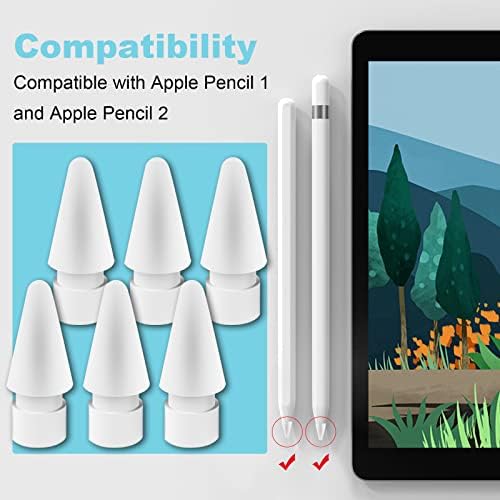 Wonleed 3pcs Premium olovke za olovke za jabuku 2. generaciju iPad Pro olovka, 3 boje Apple olovka IPILNO
