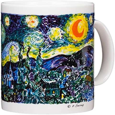 Vincent Van Gogh - Zvjezdana noć-šolja za kafu 14oz