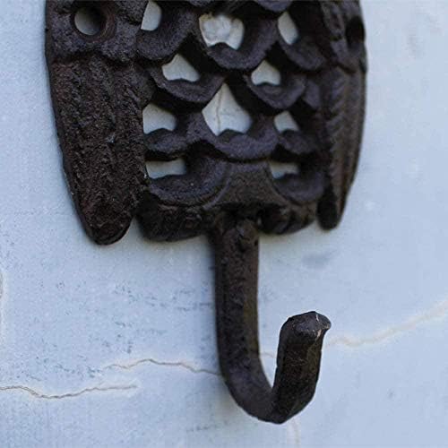 GFDJ 3pcs / željezna kuka za kuku na zid ukrasna zidna kuka za kucanje Vrt Vintage Crafts kovanog željeznog