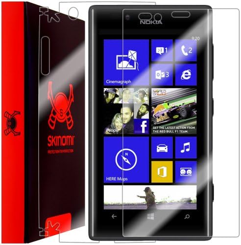 Skinomi zaštitnik kože za cijelo tijelo kompatibilan sa Nokia Lumia 720 TechSkin full cover Clear HD Film