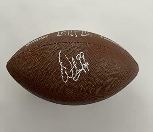 Warren Sapp potpisan autogram pune veličine fudbalskog tampa bay buccaneers NFL Hof - autogramirani fudbali