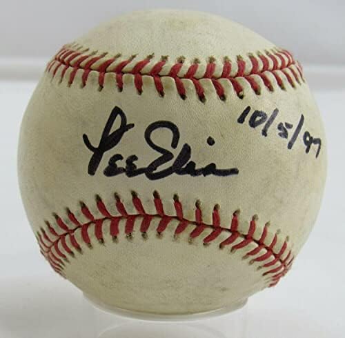 Lee Elia potpisao je AUTO Autogram Rawlings Baseball B93 - autogramirani bejzbol