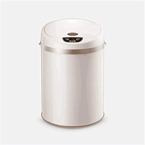 N / A Smart Inductuct Can kantu za smeće u obliku bubnja može se držati od nehrđajućeg čelika kućanstvo za smeće za dnevnu sobu Kuhinja Kuhinja Kantu za smeće