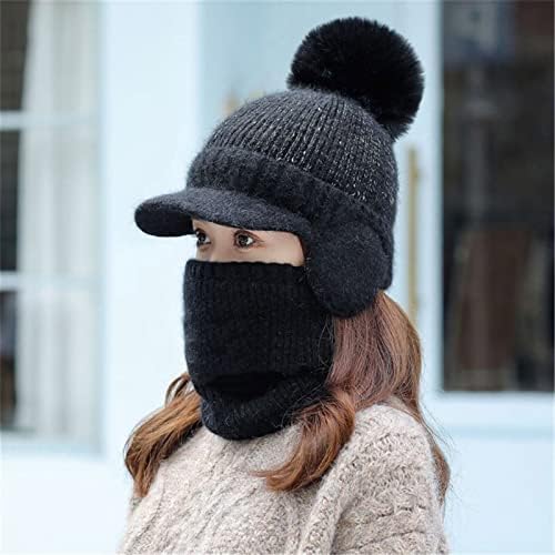 Ženske slušalice Šteka hlače toplotne biciklizam topli zimski šal šešir pletivca zimska kožna bejzbol kapa za muškarce