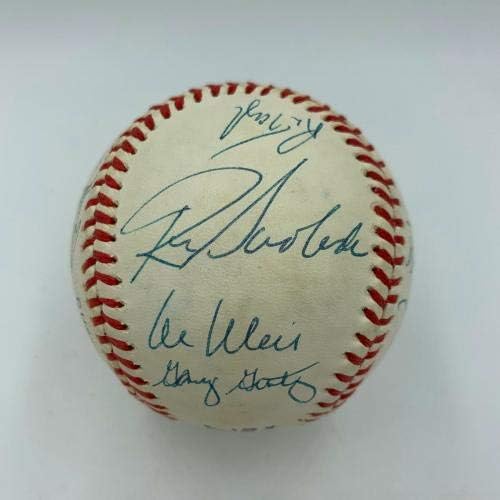 1969. New York Mets WS Champs tim potpisao je bejzbol Tom Seaver Nolan Ryan JSA COA - AUTOGREMENA BASEBALLS