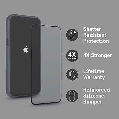 Pelican Interceptor serija - iPhone 13 Pro Max zaštitnik ekrana - 6,7 inča - Ultra prozirno kaljeno staklo