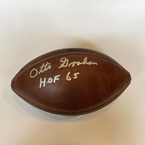 Otto Graham Hall of Fame 1965 potpisao vintage Wilson NFL igre Fudbal JSA - AUTOGREME Fudbal