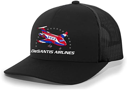Desantis Airlines Muška Kamionska Kapa Patriot Pride Vezena Desantis Kapa Bejzbol Kapa