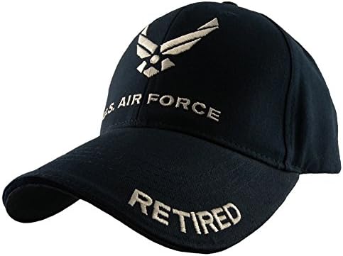 Eagle Crest penzionisana bejzbol kapa američkog Ratnog vazduhoplovstva, tamnoplava, Podesiva