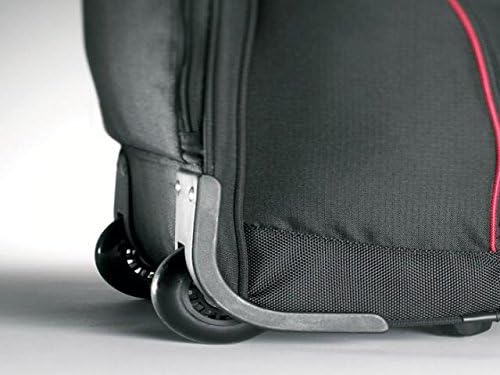 Samsonite ruksak na točkovima sa organizacionim džepovima, Crni / drveni ugalj, jedne veličine