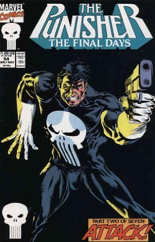 Punisher, 54 VF ; Marvel comic book / Mike Baron Final Days