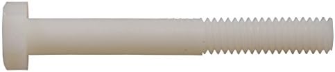 The Hillman Group 59418 5 / 16- 18 x 2-inčni najlon HEX vijak, 6-pakovanje