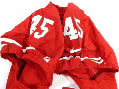 2013 San Francisco 49ers 45 Igra izdana Crveni dres 44 DP35603 - Neintred NFL igra rabljeni dresovi