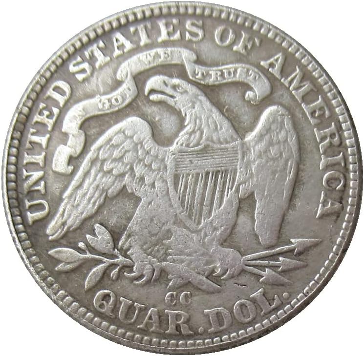 U.S. 25 Cent Flag 1870 Replika sa srebrnim replikama