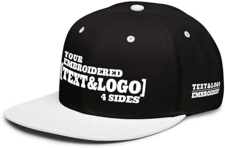 Šešir / kapa po mjeri, vez personalizirani Tekst & Logo丨Snapback Bejzbol kamiondžija šešir