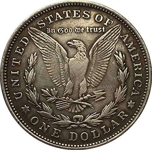 1891 USA Morgan Dollar Coins Kopiraj za kućnu sobu Dekor uredskog ureda