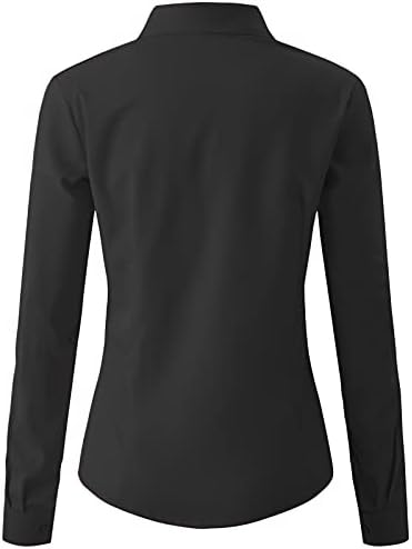 jonivey ženska rastezljiva košulja dugačka rukava osnovni rad formalna Casual bluza