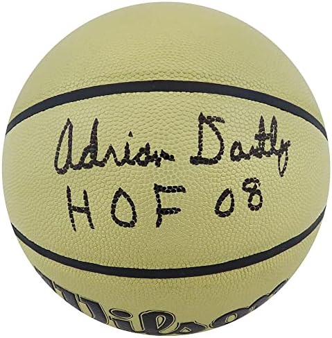 Adrian Dantley potpisao je Wilson Gold NBA košarke W / Hof'08 - autogramirane košarkama