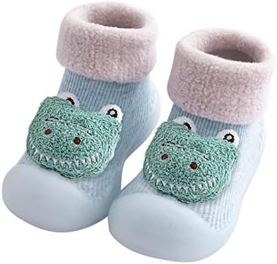 Hodanje za djevojčicu pletene čarape za malu djecu cipele za djevojčice dječaci Baby Sole djeca topla čarapa