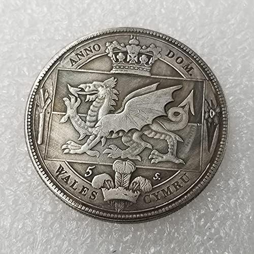 Zanati Britanski 1887 Memorijalni novčići novčića Suvenir 164Coin Kolekcionarska kovanica