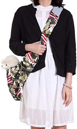 Meilishuang ruksak za kućne ljubimce, prozračni ruksak za pse za izlet pet dijagonalna torba na jedno rame