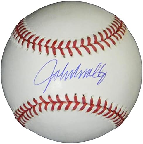 John Smoltz potpisao je Rawlings Službeni MLB bejzbol - autogramirani bejzbol