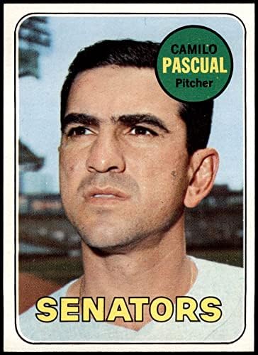 1969 TOPPS 513 Camilo Pascual Washington Senators NM + senatori