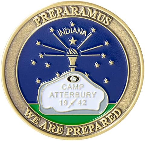 Vojska Sjedinjenih Država Jak američki kamp Atterbury Indiana Priprema za pripremu smo EST. 1942 Challenge