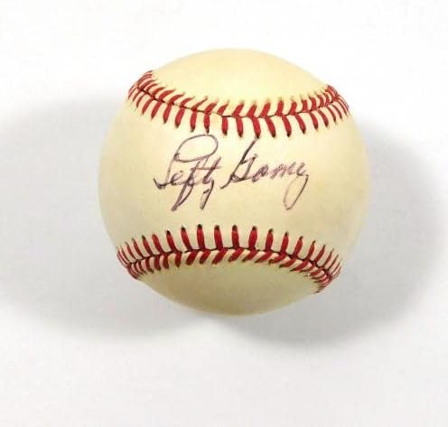 LEFTY GOMEZ potpisao OAL bejzbol JSA Auto - autogramirani bejzbol