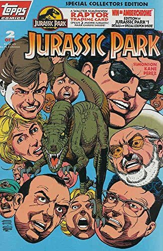 Jurassic Park 2dm FN ; Topps comic book