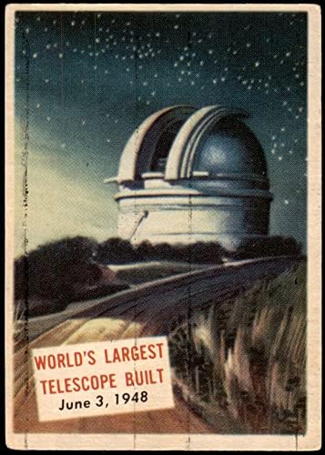 1954. TOPPS 156 Najveći teleskop XCOA ugrađen VG