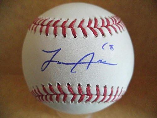 Lane Adams Royals / Hrabre potpisali su autogramirani M.L. Bejzbol W / COA - AUTOGREMENA BASEBALLS