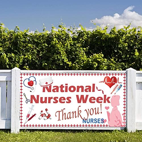 Nurse Appreciation Week Party Banner - Međunarodna Sedmica Medicinskih Sestara / Hvala Medicinske Sestre/Potrepštine