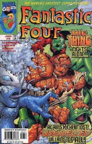 Fantastična četvorka 6 VF / NM; Marvel comic book / Chris Claremont